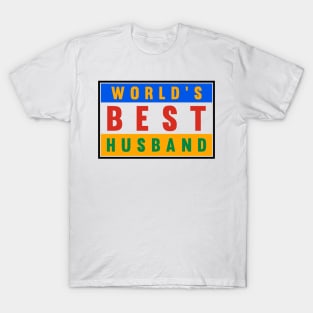 World's Best Husband T-Shirt